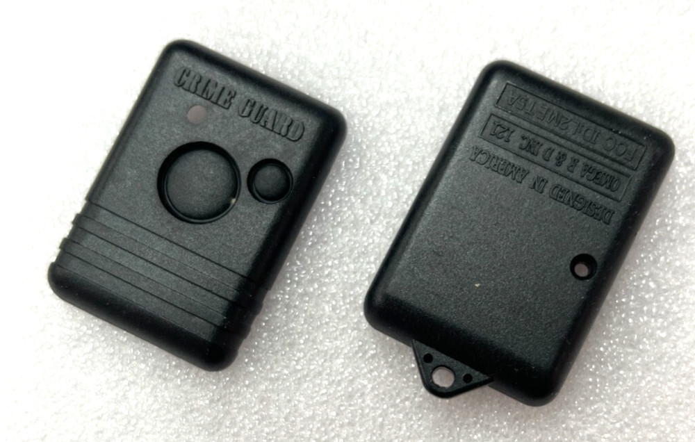 NEW CRIME GUARD 121 Remote Fob 2-Button Transmitter CASE ONLY - L2MET5A