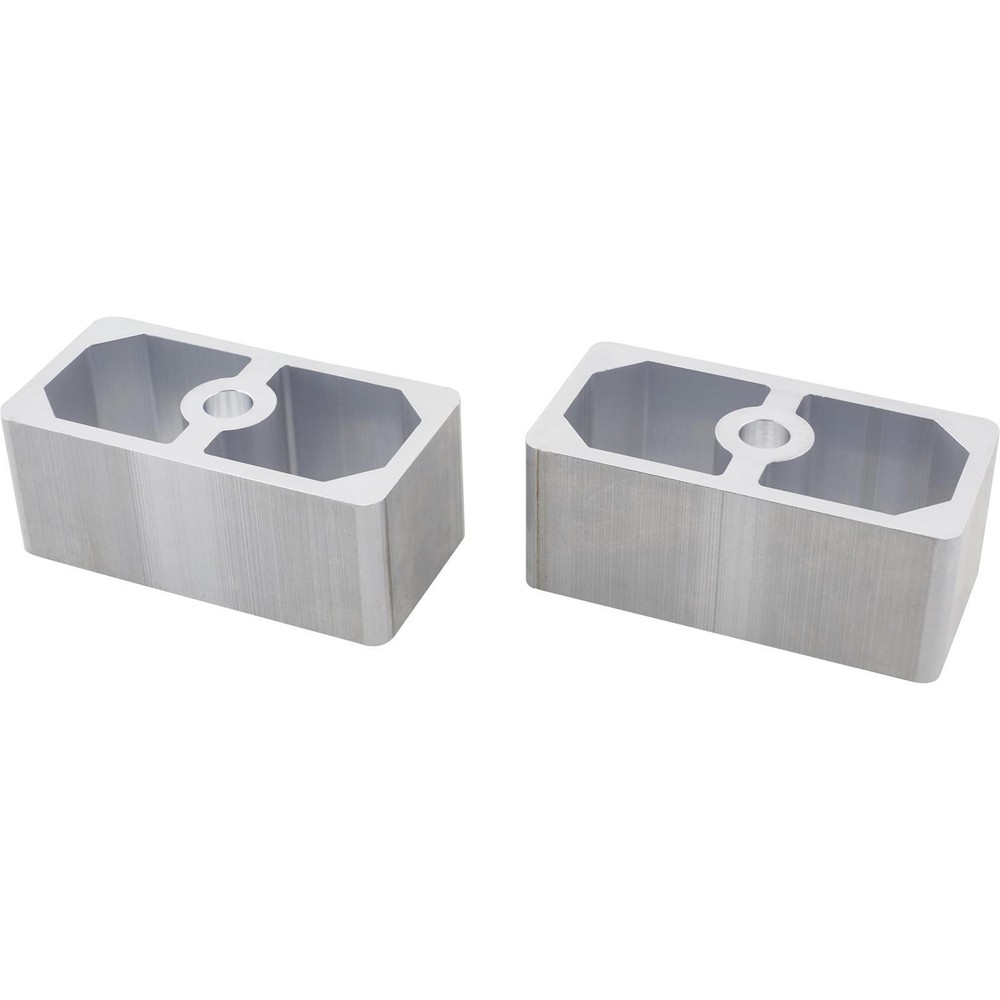 Universal Leaf Spring Lowering Block Kit 2" Drop with U-Bolts & Hardware