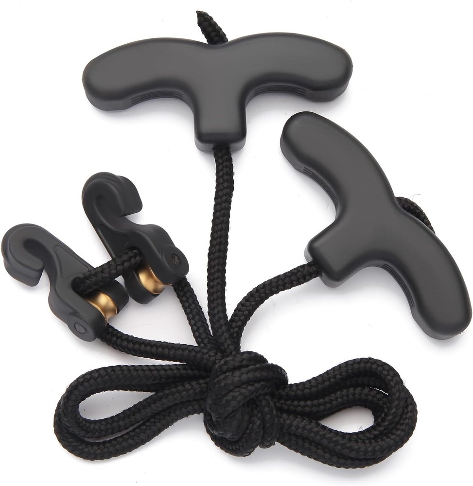 Crossbow Pull Cord Crossbow Cocking Rope Device Double Handle Crossbow String Pu