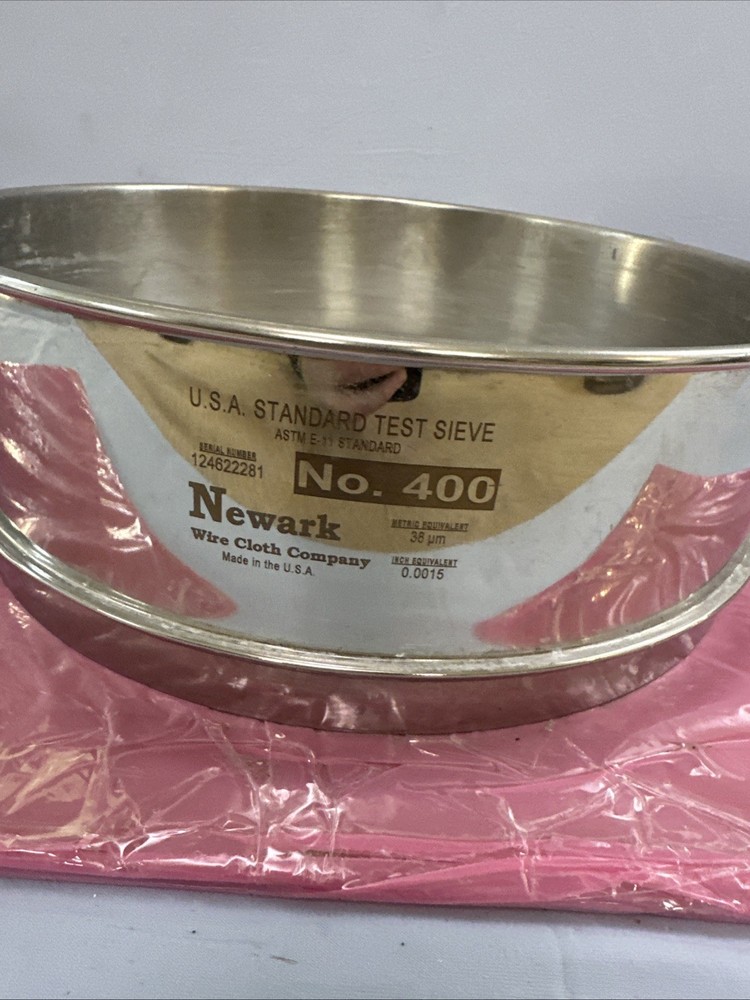Newark Wire Cloth Co. - No. 400 - Standard Testing Sieve - 38 Micrometer