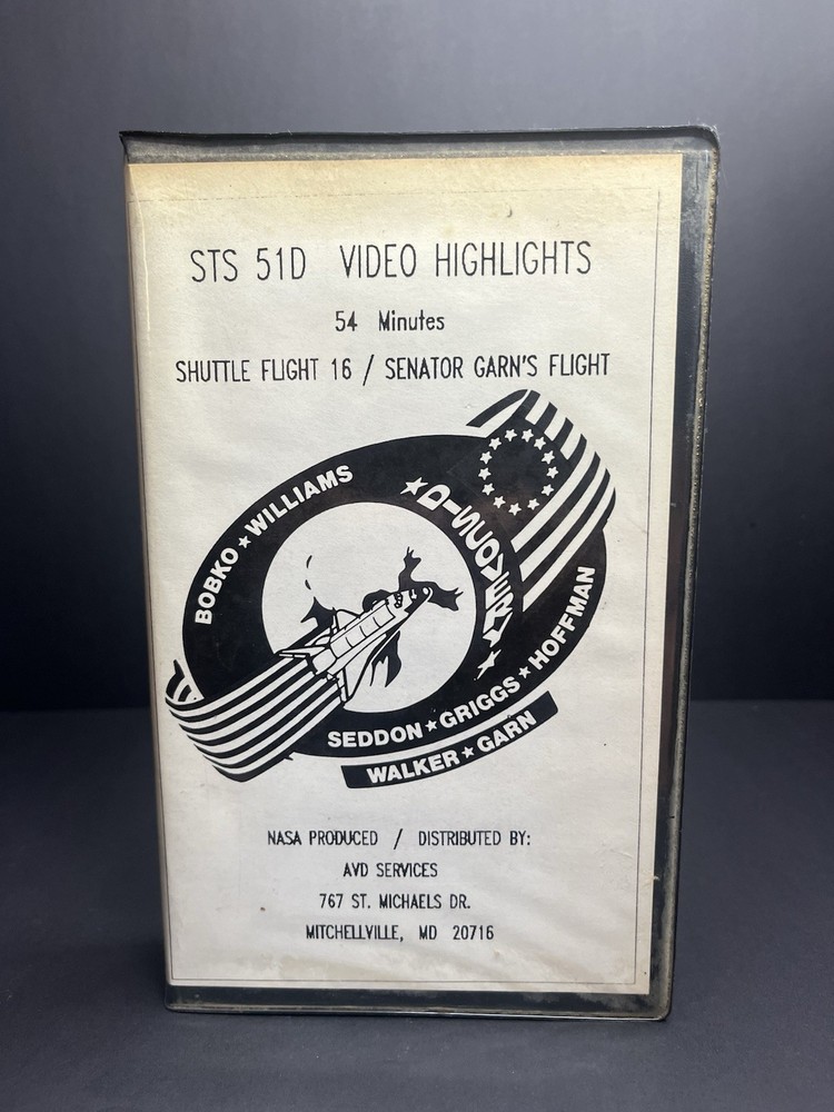 Vintage NASA Space Shuttle Program Video: STS-51 D Senator Garn’s Flight