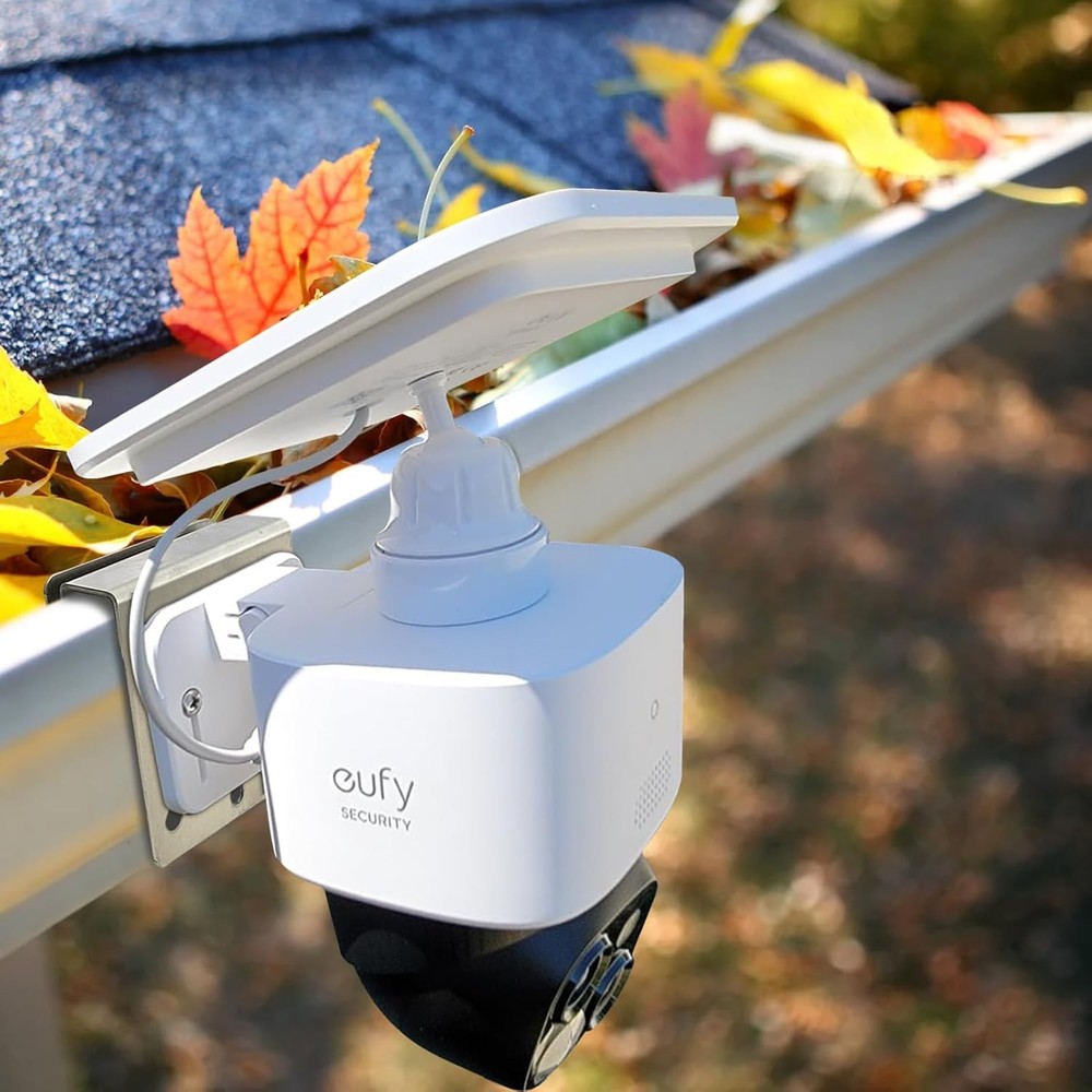 WiTi Gutter Mount Stainless Steel Bracket for Eufy Security SoloCam S340,...