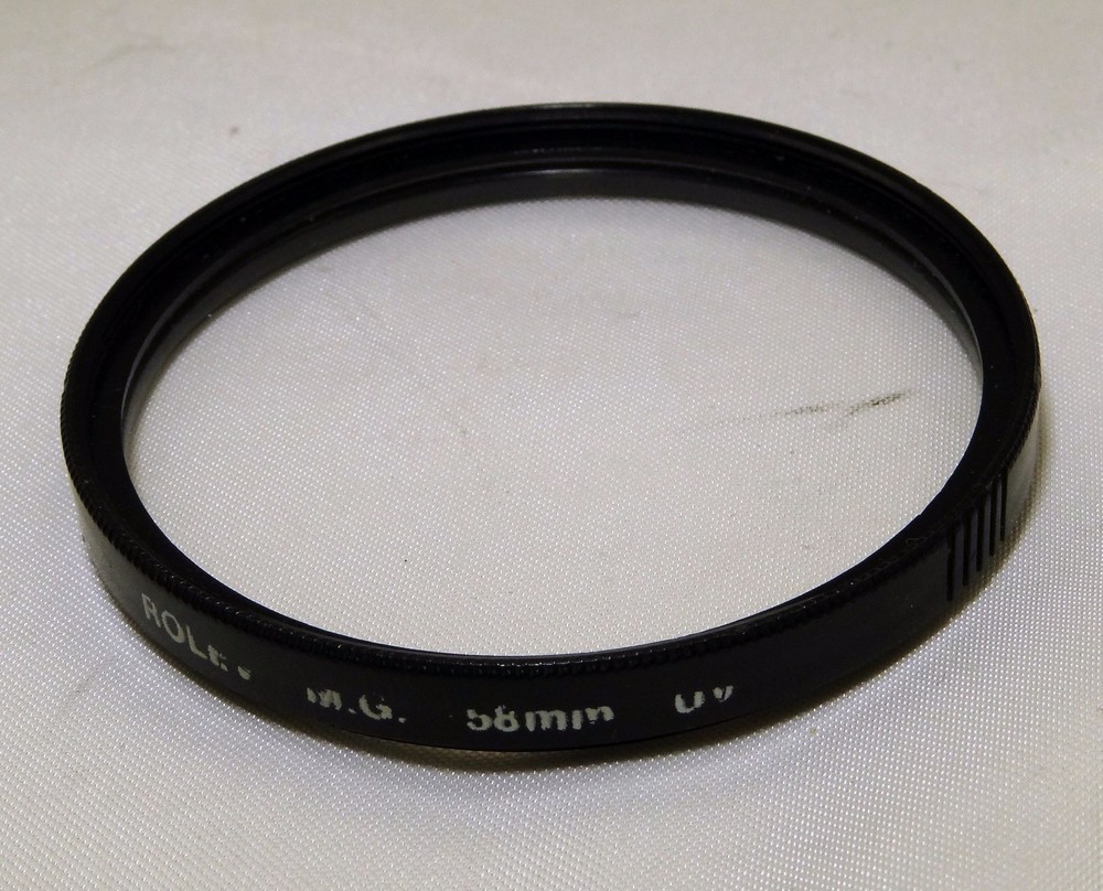 used Rolev UV 58mm Filter A