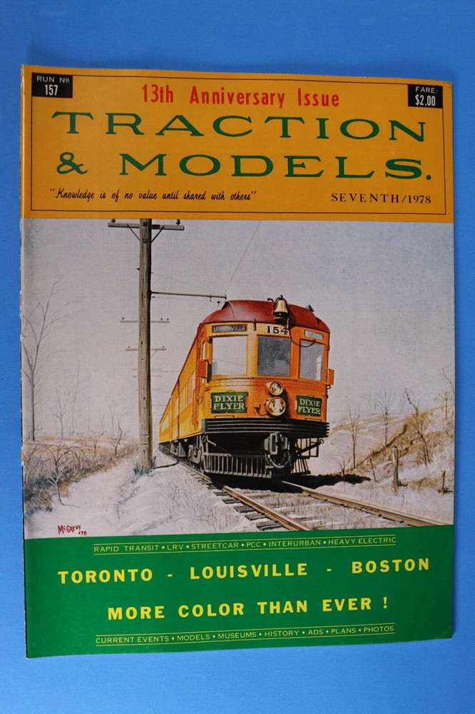 1978 Traction & Models Vintage Magazine 11 Issues Missing December