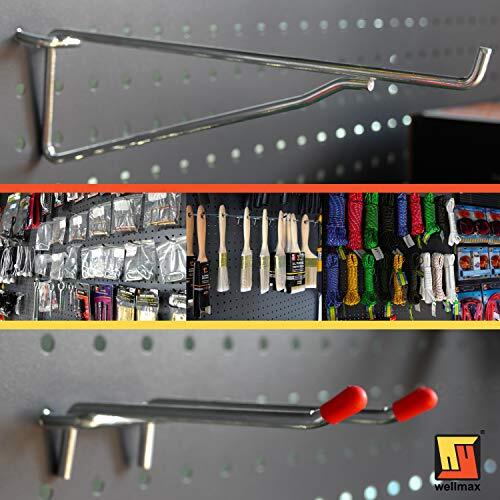 30pc Heavy Duty Pegboard Hooks Set Peg Board Hook Assortment and Accessories ...