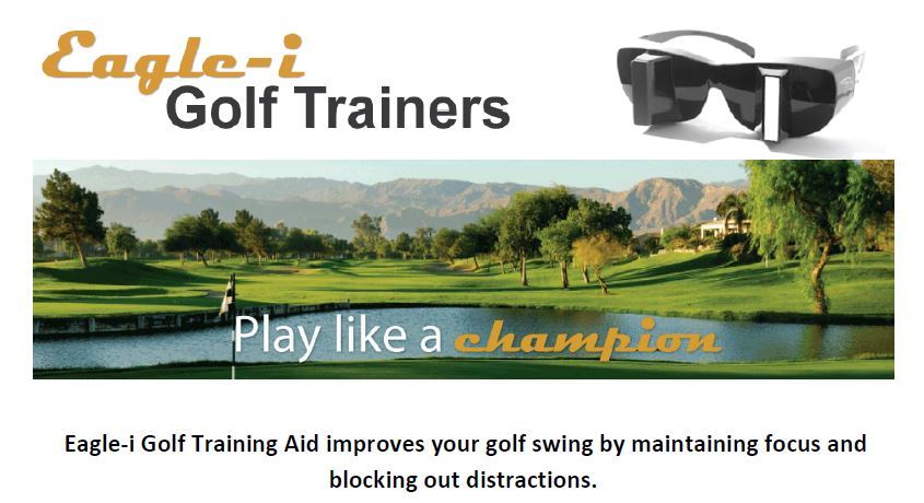 Eagle-i Golf Trainers - Builds Fundamental Swing Habit - Corrects Swing Problem