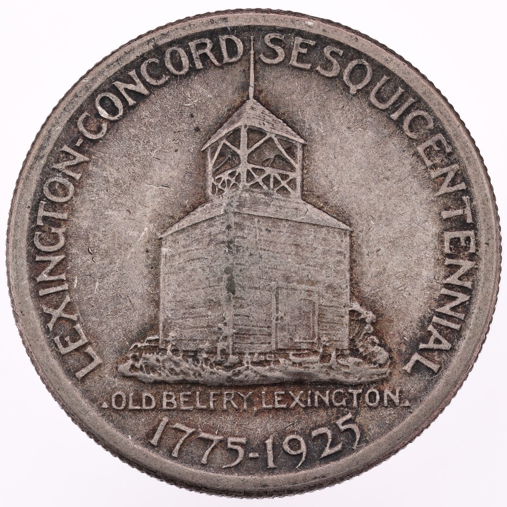 1925 Lexington Commemorative Silver Half Dollar (B4033)