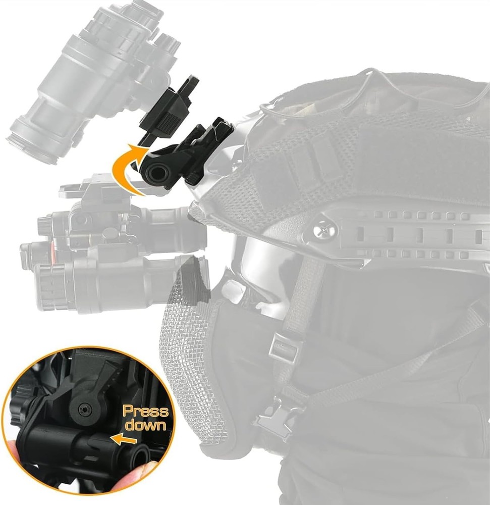 Tactical Helmet Mount for Night Vision Goggles