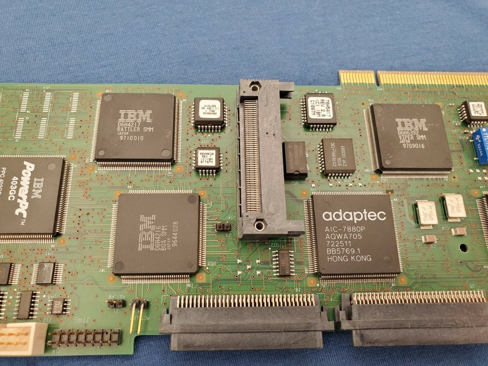 3CH PCI SCSI RAID Controller IBM FRU 76H6875 ServeRAID Working Pull 3 Channel