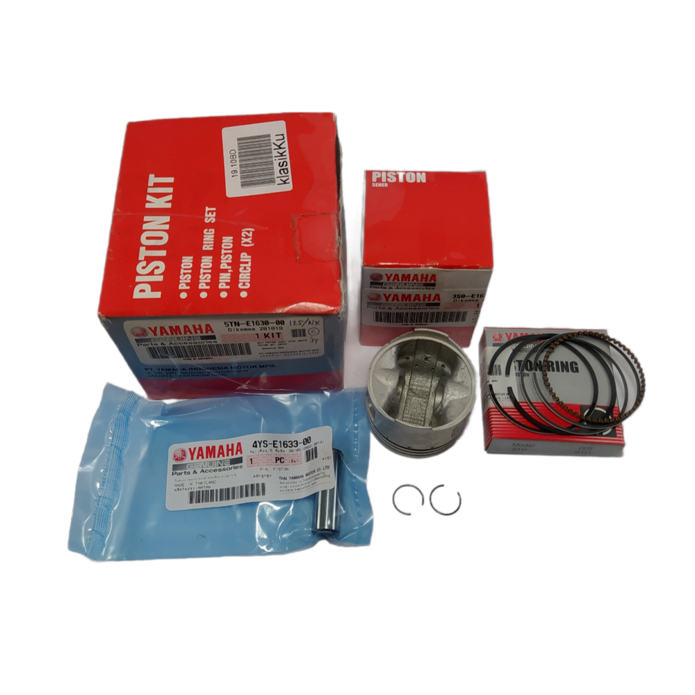 Genuine Yamaha TTR110 TTR110E Piston Kit Standard STD Piston Ring Pin STD