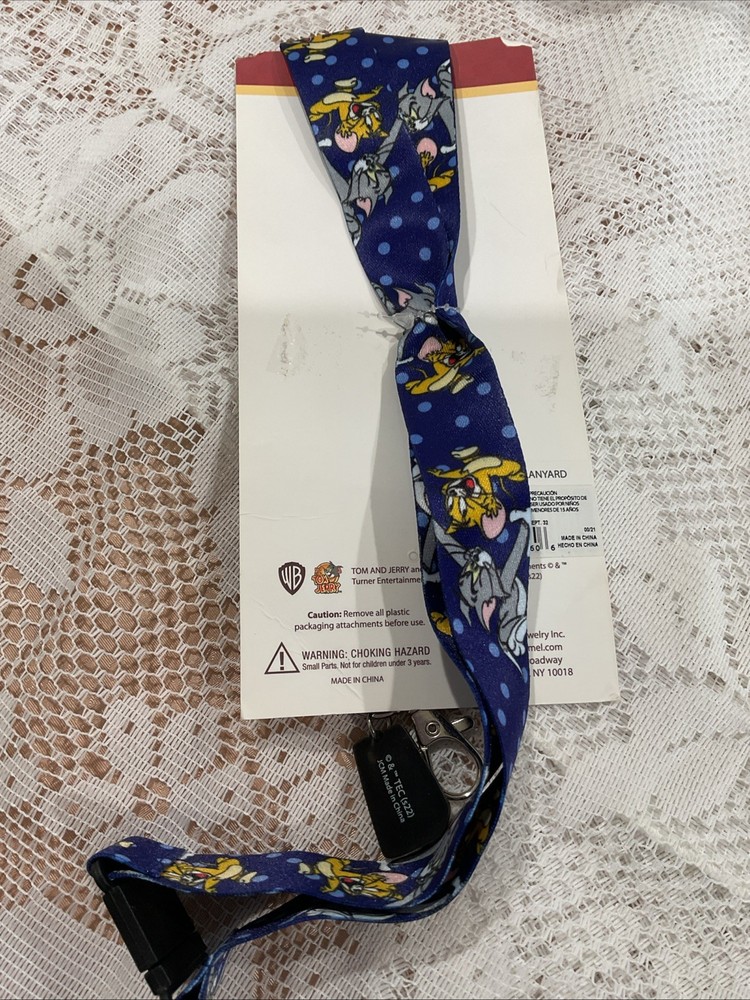 Tom And Jerry Lanyard New