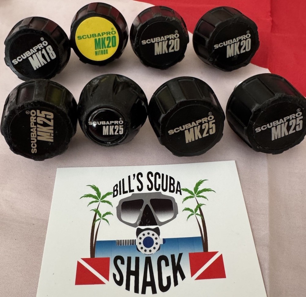 SCUBAPRO YOKE KNOBS SEVERAL DIFFERENT STYLES EACH KNOB SOLD SEPARATELY