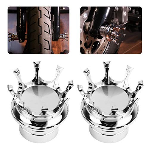 Front Axle Nut Covers Kit, 5 Colors Front Axle Nut Covers Distinctive Crown