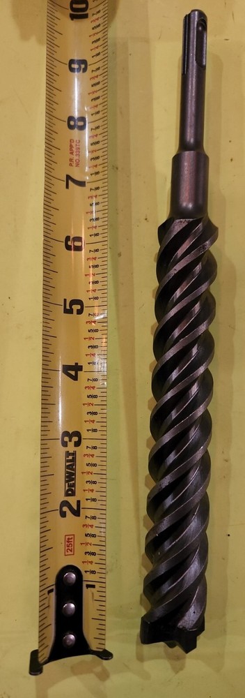 1" x 10" SDS plus drill bit, made in Germany.  B212, 15