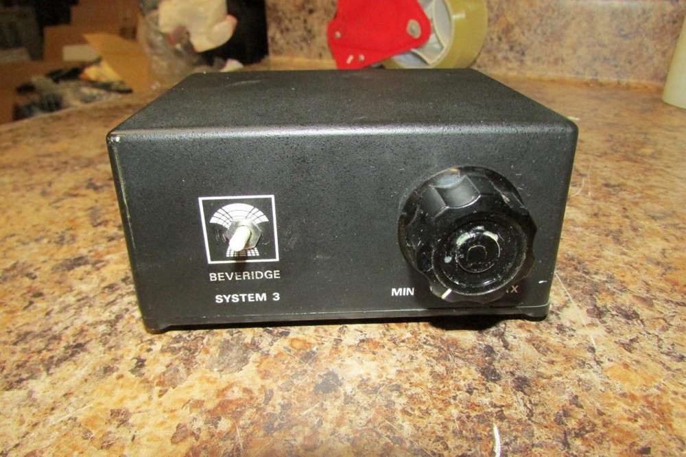 Vintage Harold Beveridge System 3 Bass Control Unit