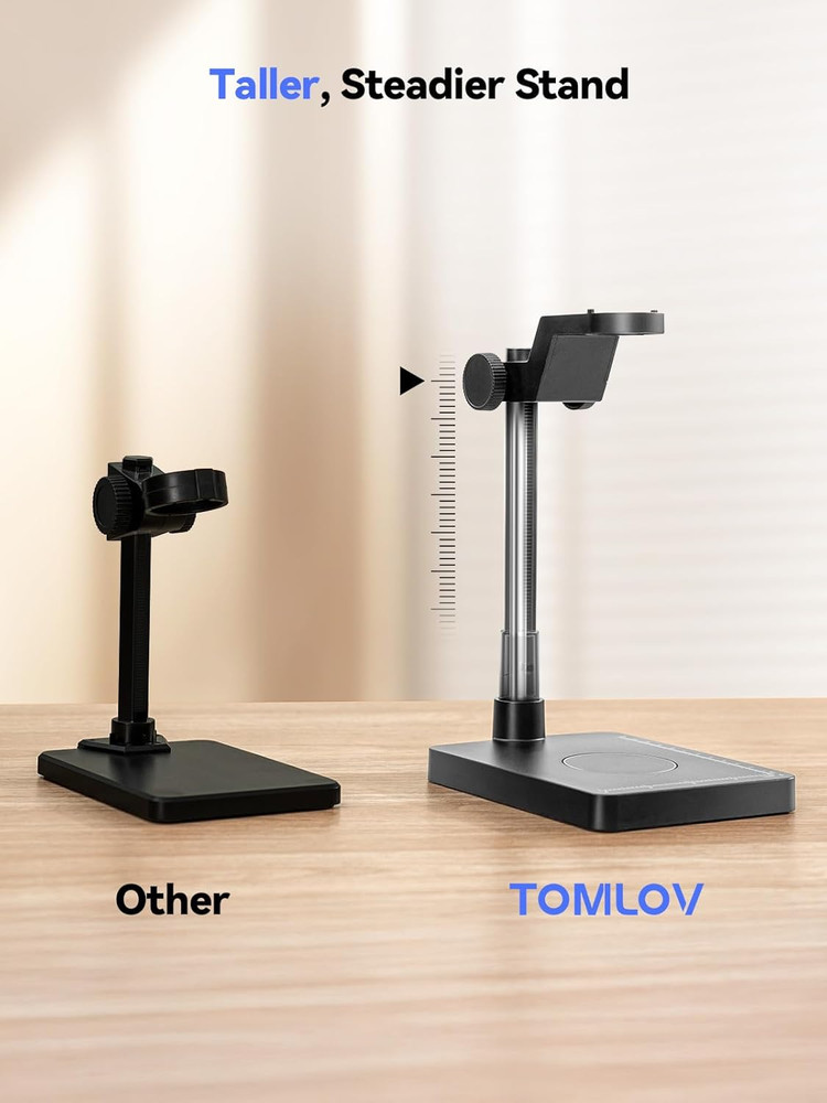 DM4W Microscope with Weighing Scale: 4.3" Digital Coin Microscope with Screen, E