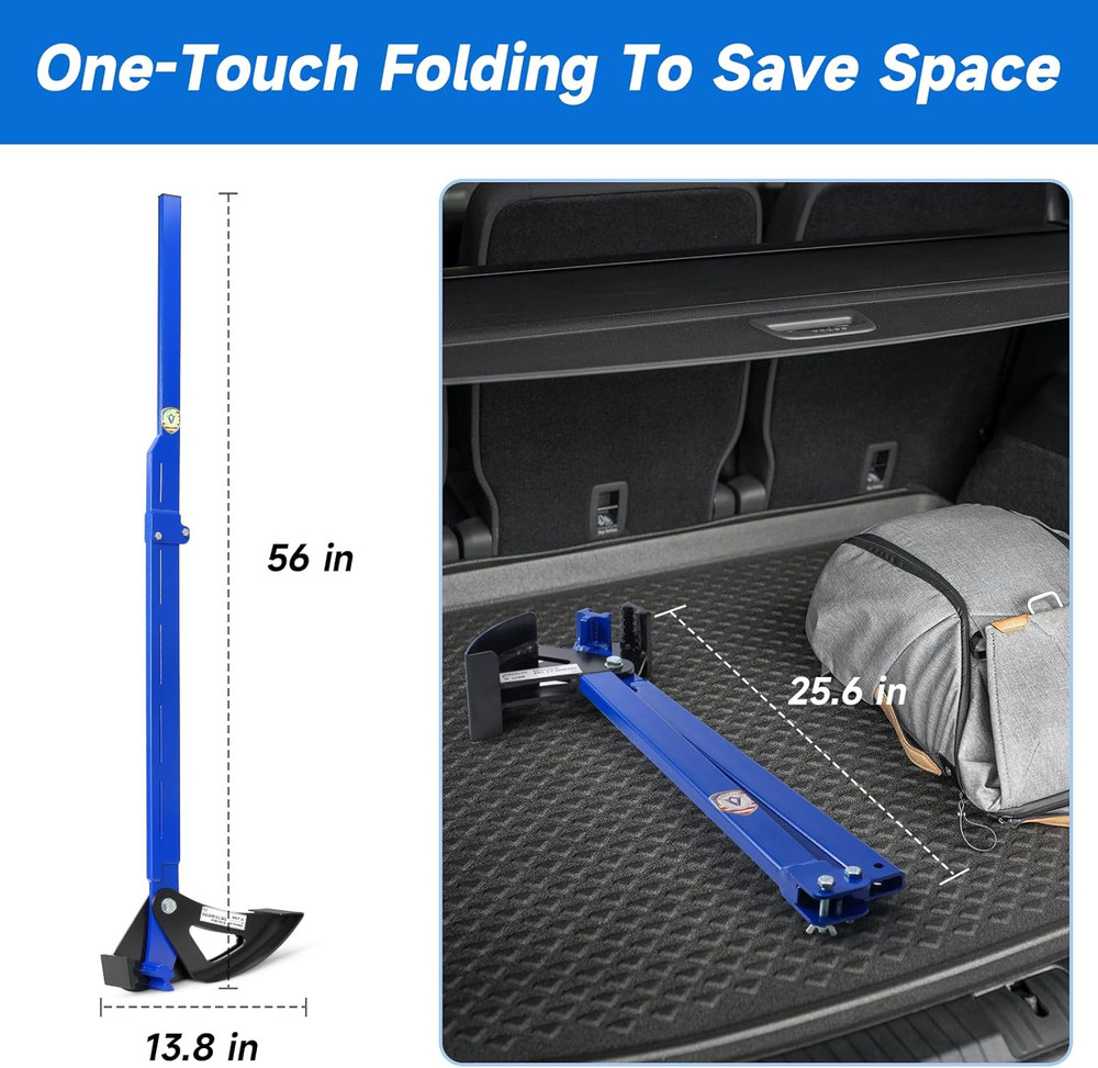Sapling Puller Tool - Heavy Duty Tree Root Puller for ¼ to 2" Woody Stems