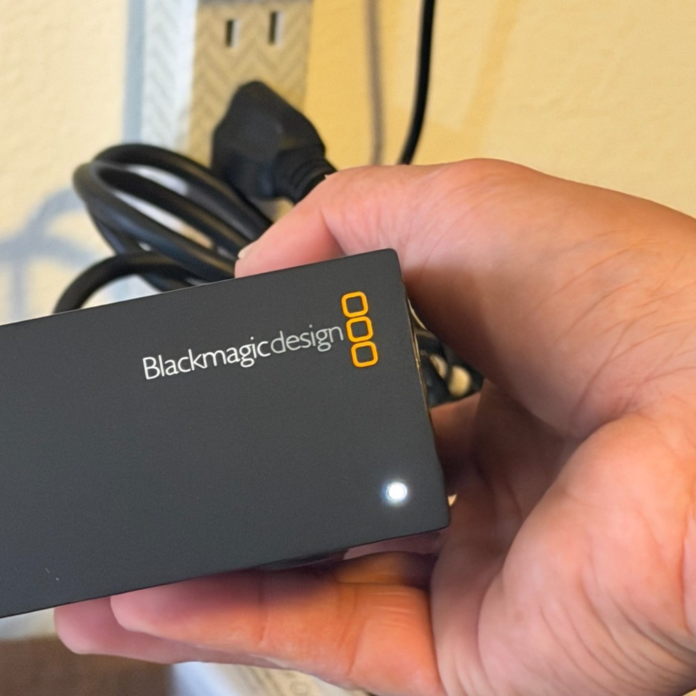 Blackmagic Design Web Presenter Black HDMI Video Capture & Streaming Interface