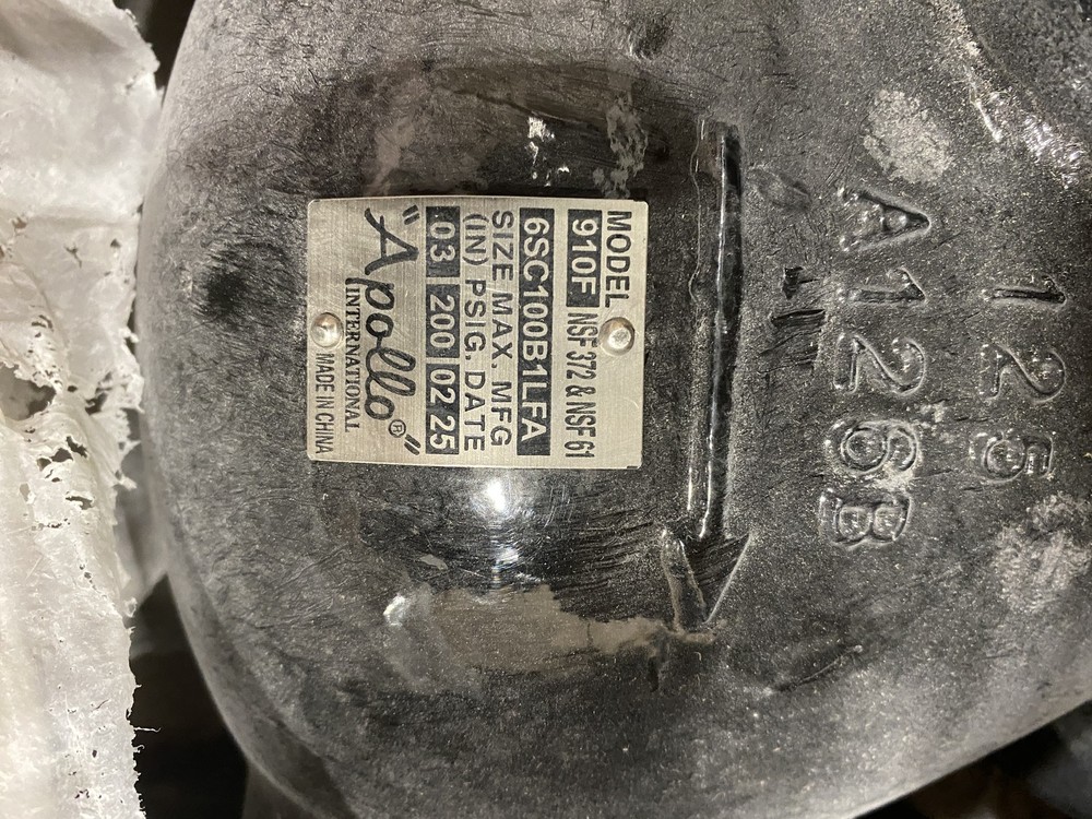 Apollo 3In Swing Check Valve 910F