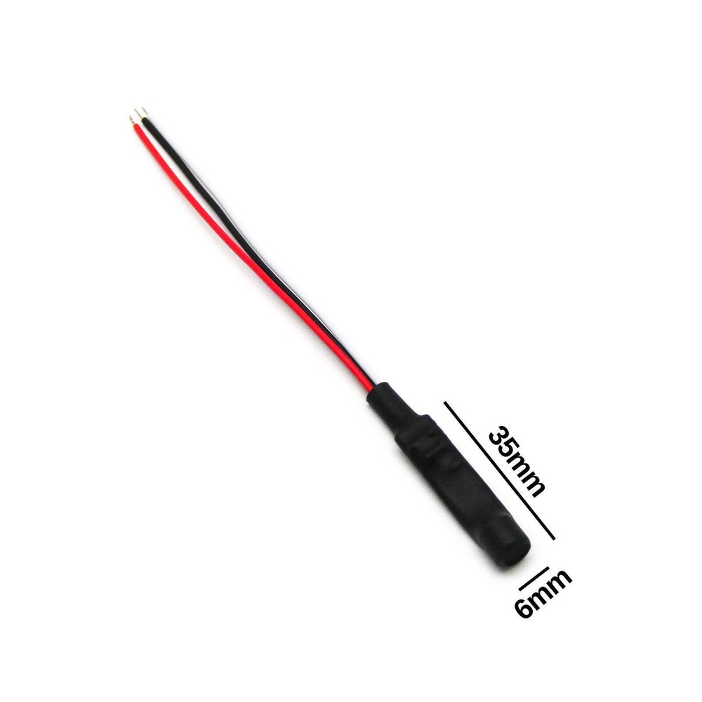 Mini Micro 6mm Audio Microphone (DC 9-12V)