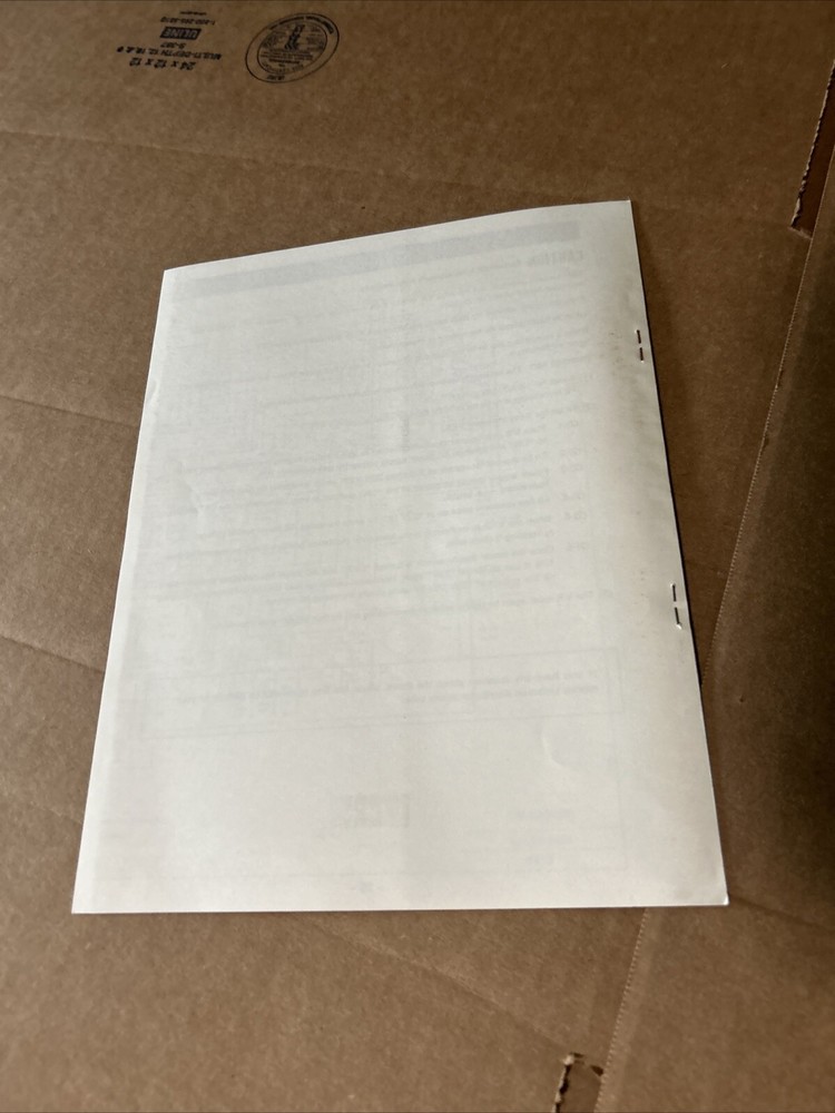 original Lady Bug Additional Universal video game arcade game manual