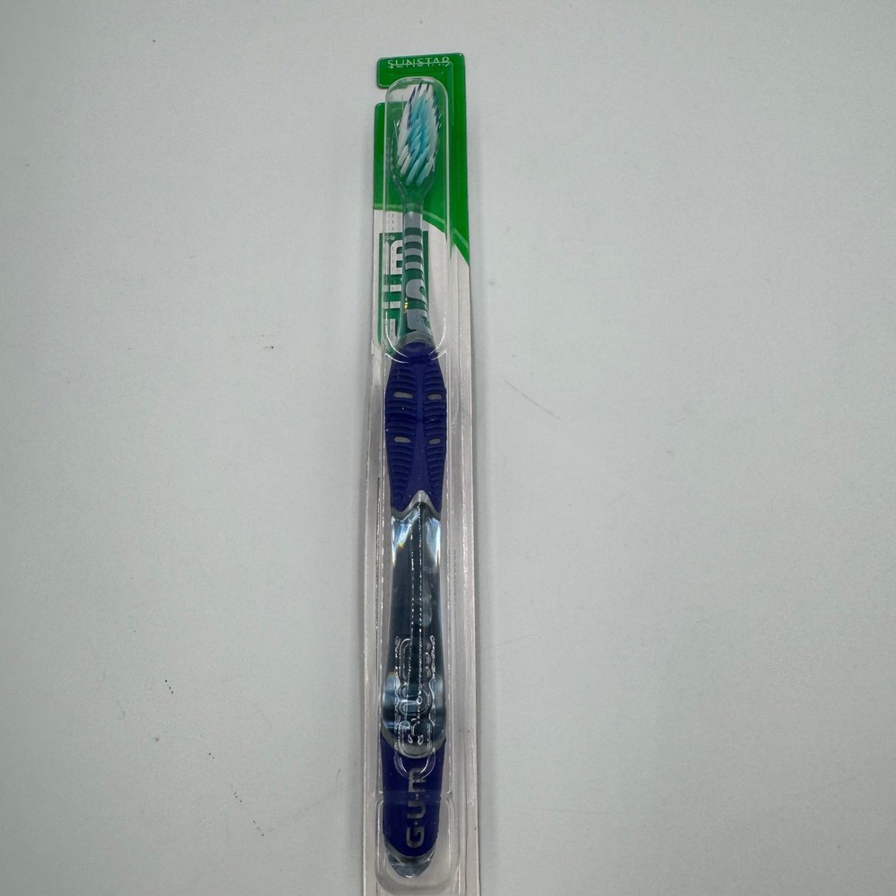 GUM 525PHS Tech Deep Clean Compact Soft Toothbrush Blue