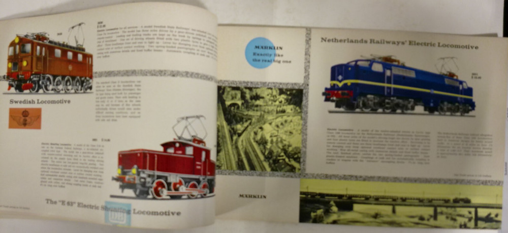 Vintage Marklin 1966/67 Catalog