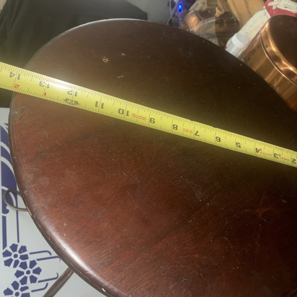 Antique Twisted Leg Piano Stool