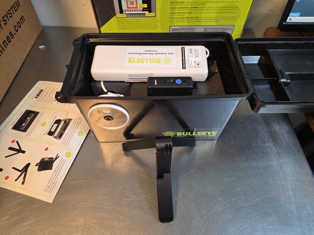 SME Bullseye Wireless Long Range Target Camera System 1 Mile Range