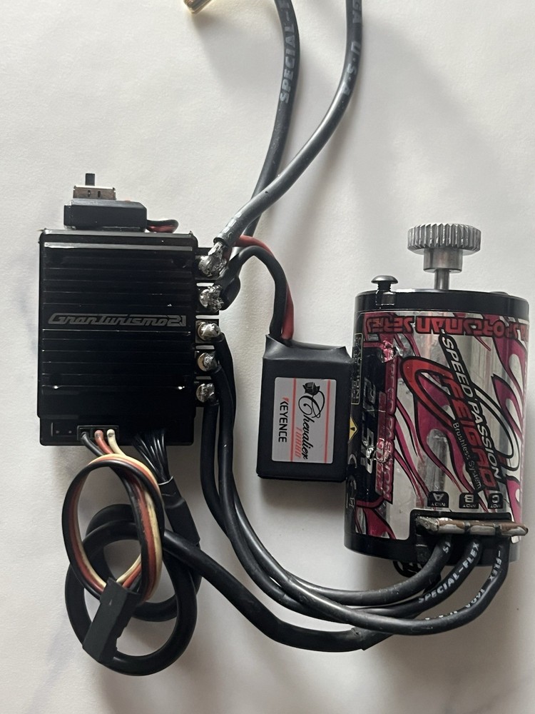 RC ESC Speed Passion GT2.1 (with Program Card) Boost Compatible, Keyence Spec