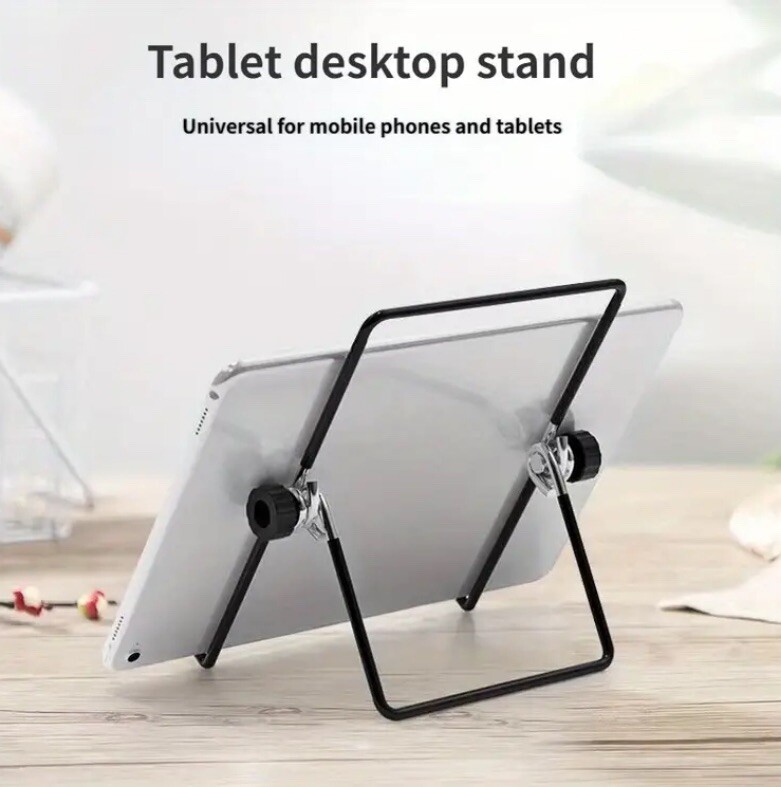 For Tablets, Phone,ipad,E-book Reader Rotatable Iron Wire Stand