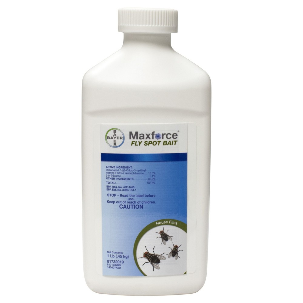 Bayer Maxforce Fly Spot Bait - Bottle (16 oz.) White