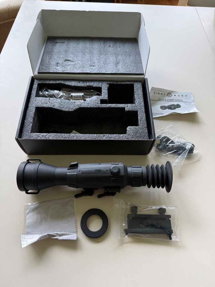 SIGHTMARK WRAITH 4K MAX DAY/NIGHT VISION SCOPE