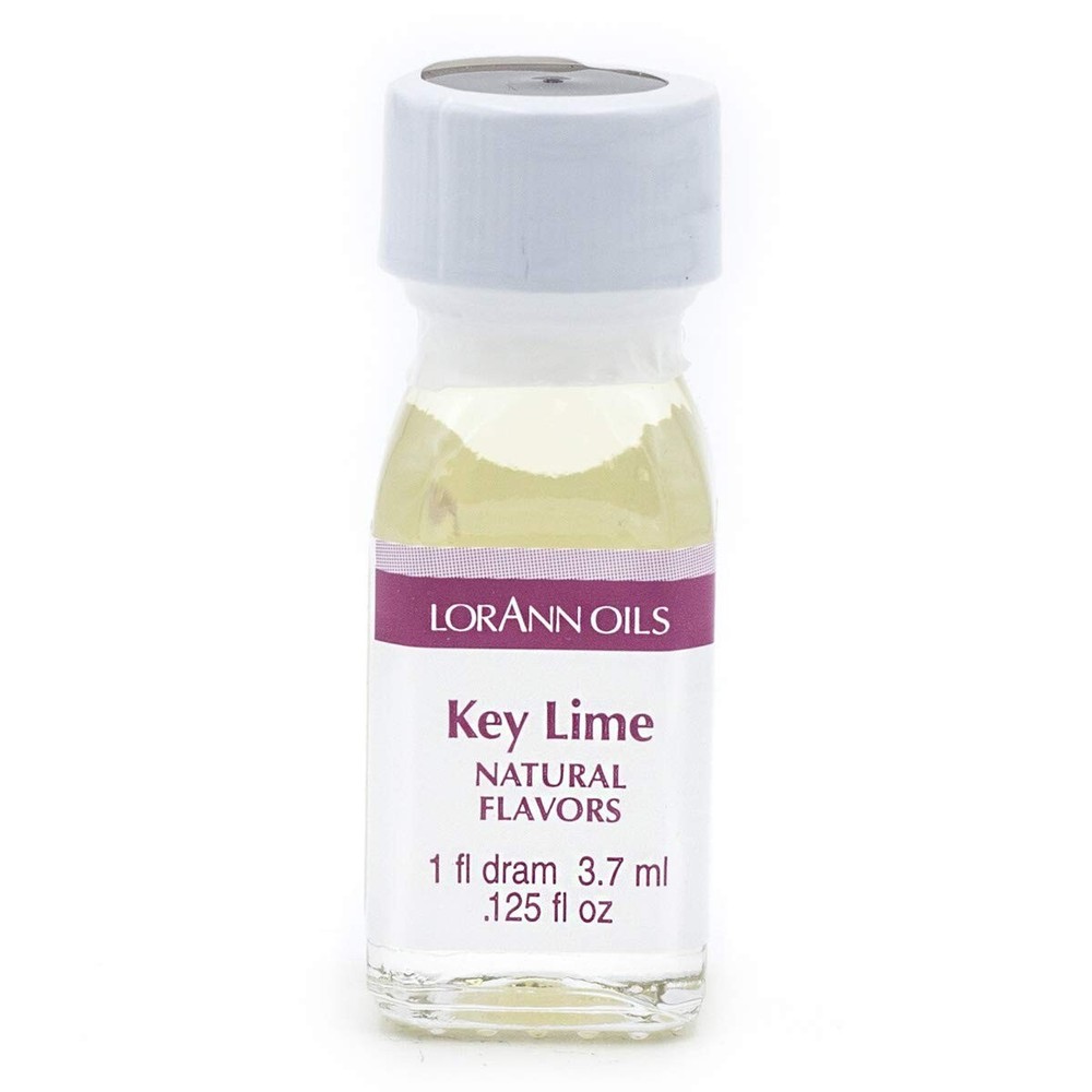 LorAnn Key Lime SS Flavor- 1 dram bottle (.0125 fl oz.) - 12 Pack Bundle