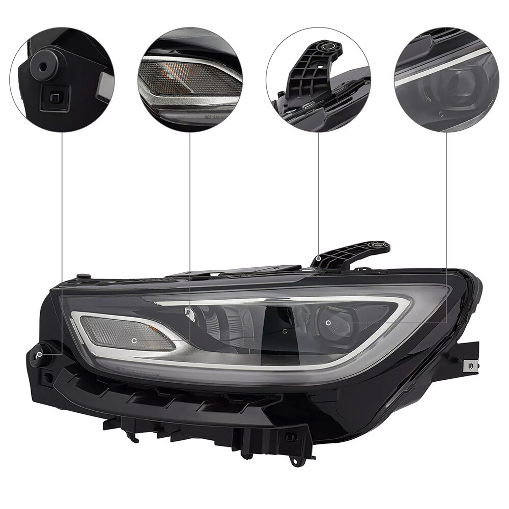 For 2021-2025 Chrysler Pacifica Full LED Projector Headlight w/ DRL Left Driver