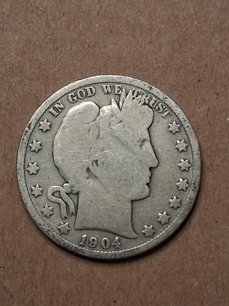 1904 BARBER HALF DOLLAR