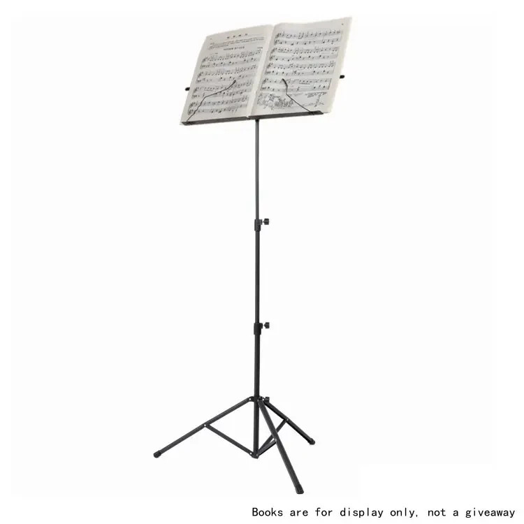 Portable Foldable Music Stand – Adjustable Height – Lightweight & Durable - New
