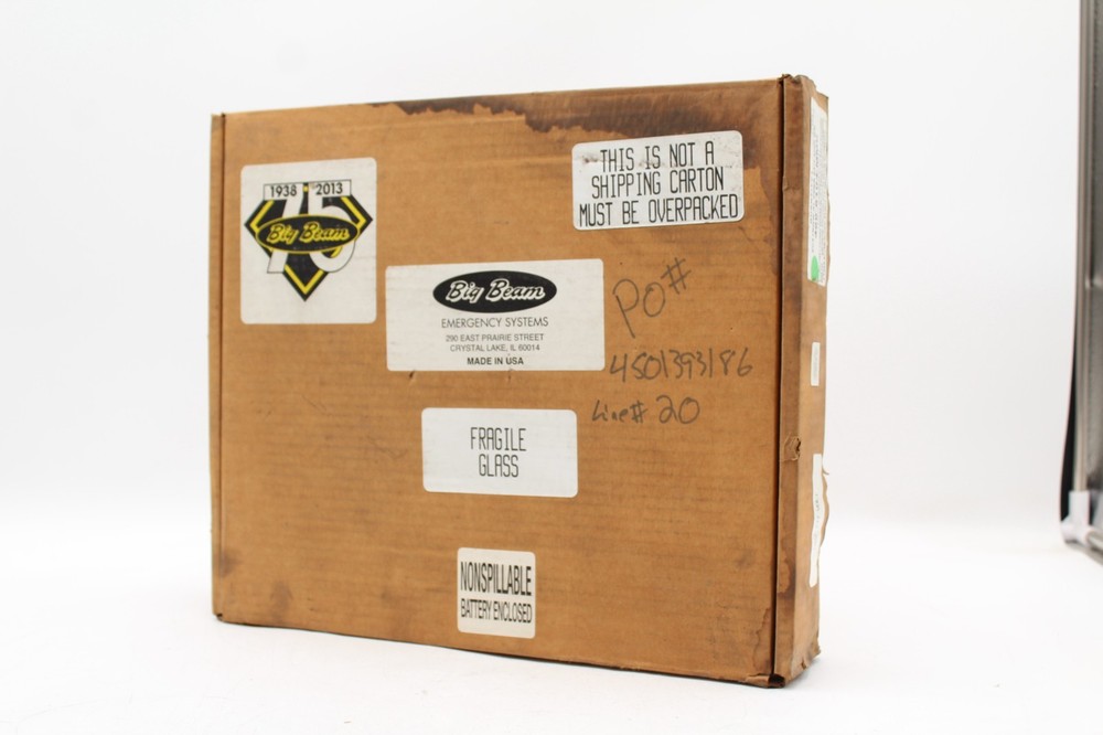 Big Beam ECX1RWW-AL Emergency Exit Sign