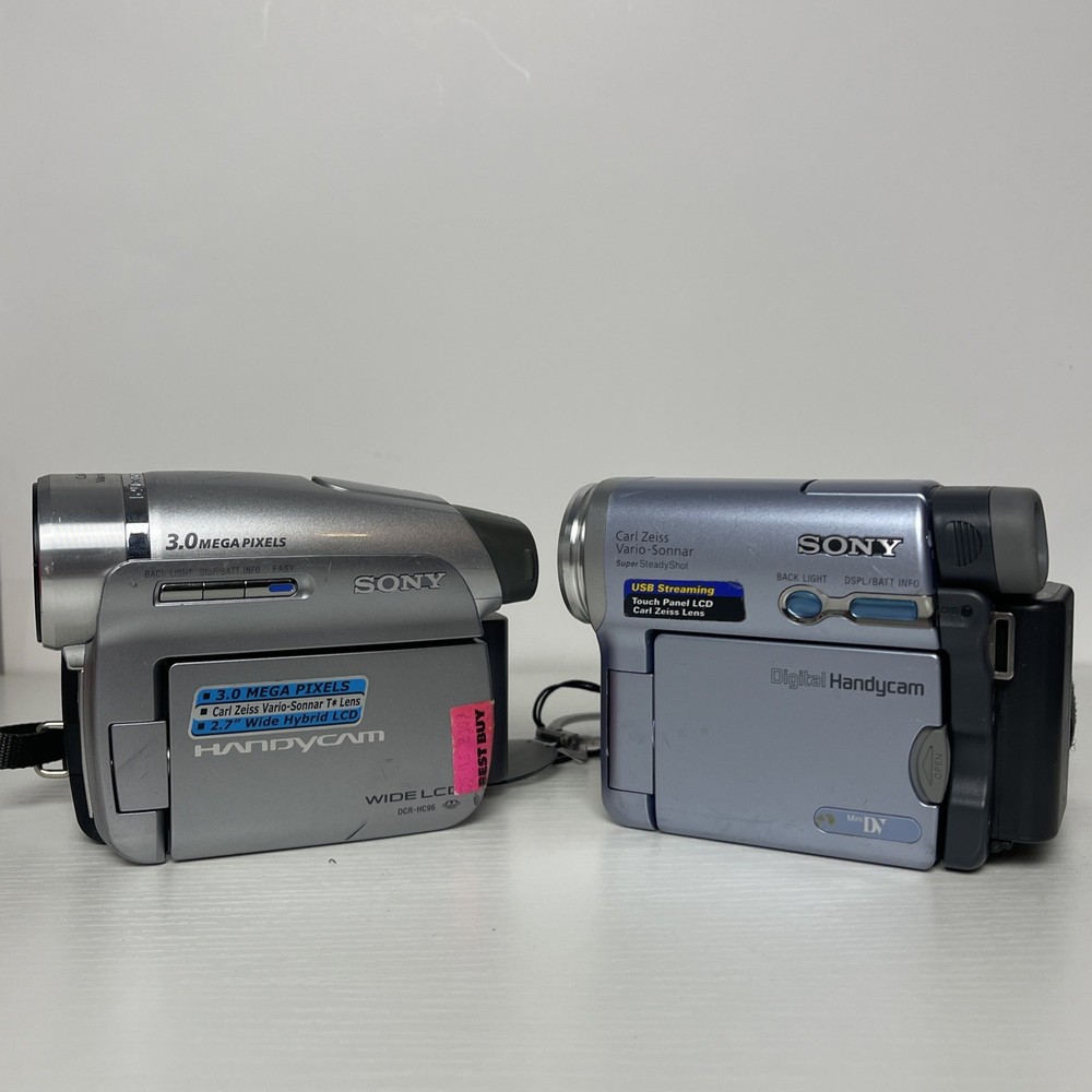 2 Camcorders Untested For Parts