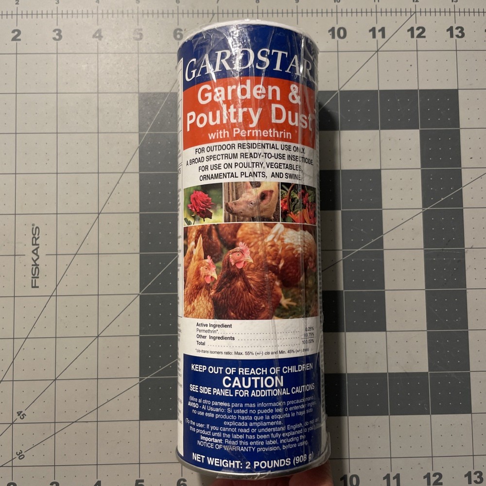 GARDSTAR GARDEN & POULTRY DUST 2LB CONTAINER