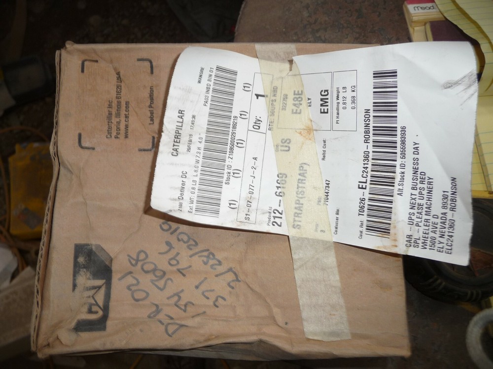 CATERPILLAR DOOR STRAP 212-6169