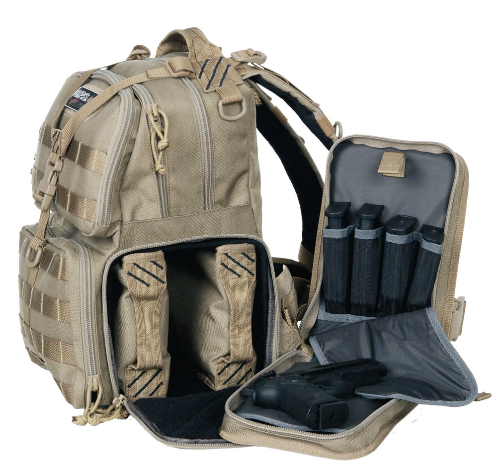 G Outdoors Tactical Range Backpack TAN