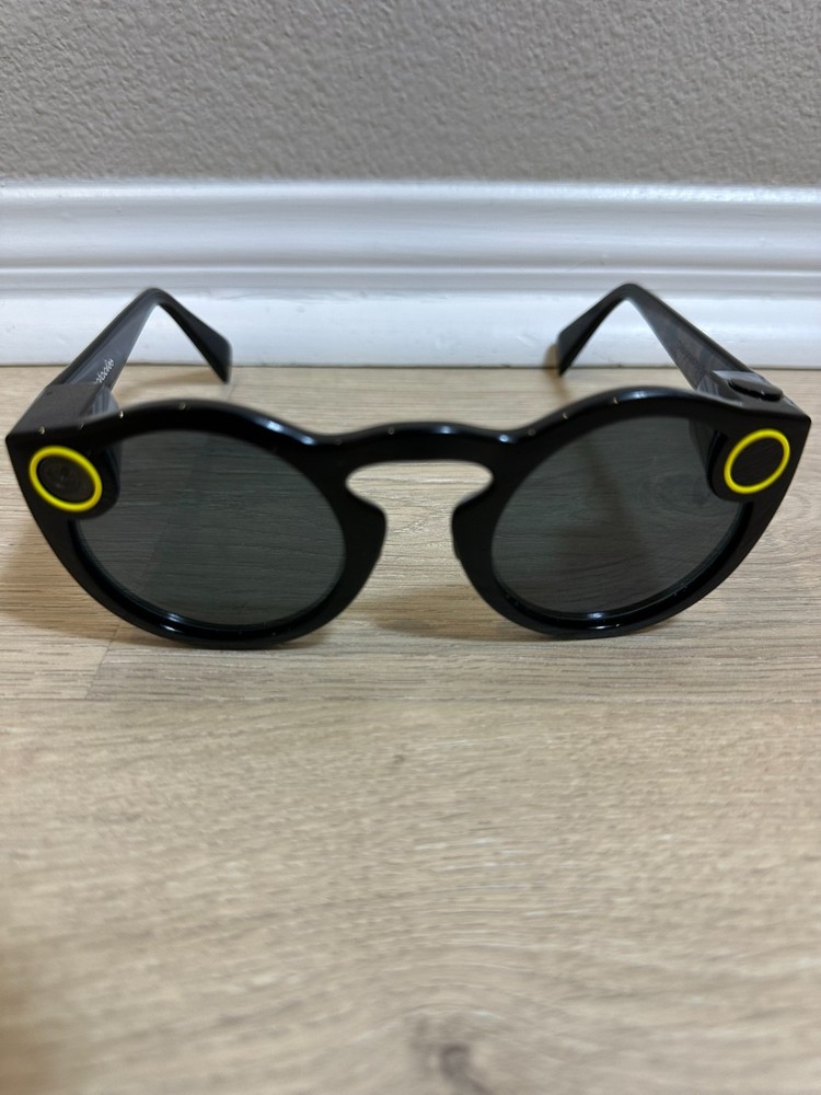 Spectacles Camera Sunglasses Black Round Smart Glasses Video Gen 2