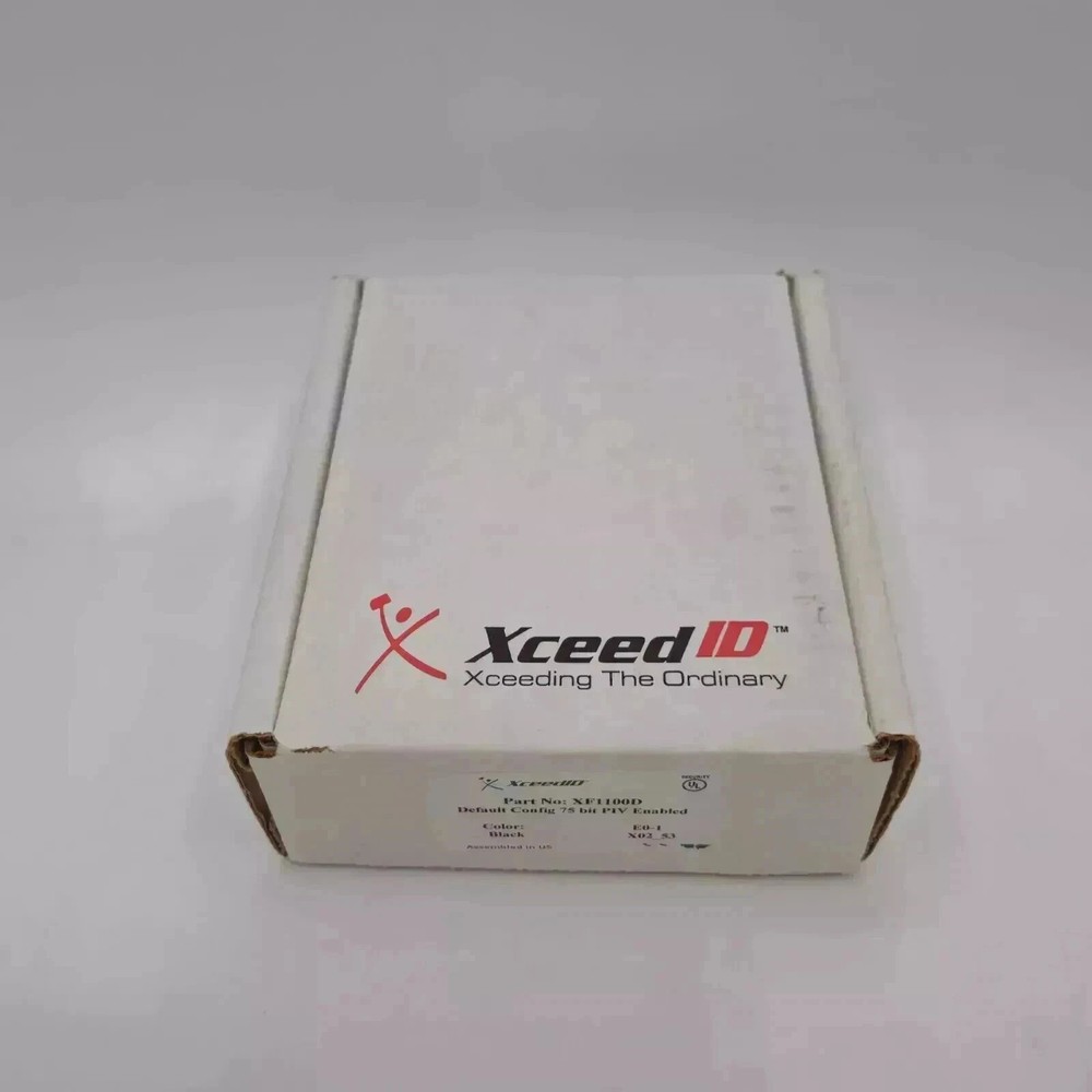 XceedID XF1100D DEFAULT CONFIG 75 bit PIV enabled