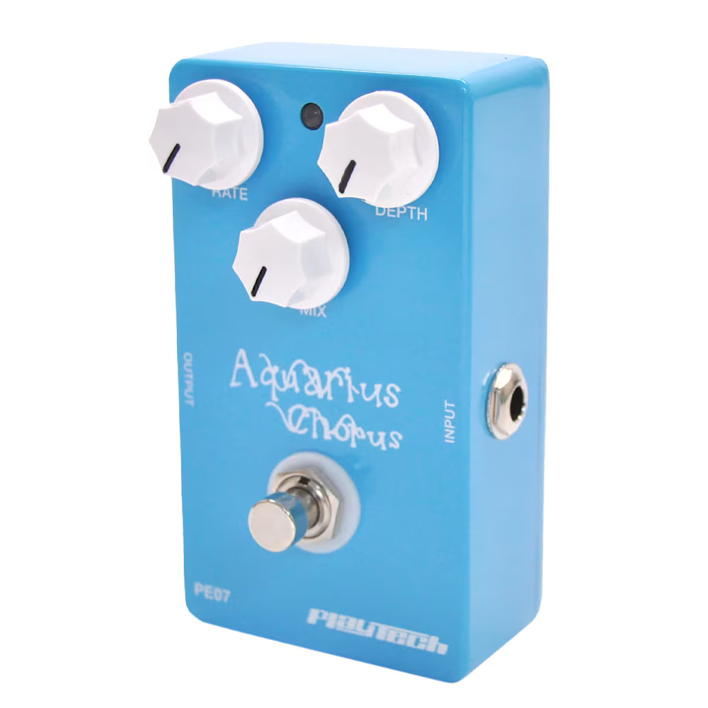 PLAYTECH Aquarius Chorus Guitar Effects Pedal