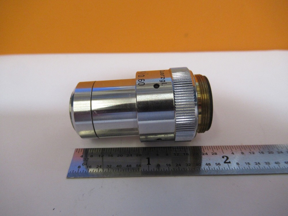 LEITZ QUARTZ UV OBJECTIVE H 32X INFINITY OPT MICROSCOPE PART AS PICTURED 8C-A-56