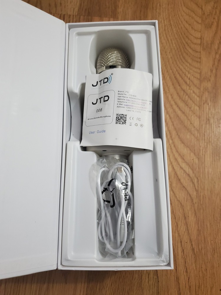 JTD Wireless Karaoke Microphone NEW