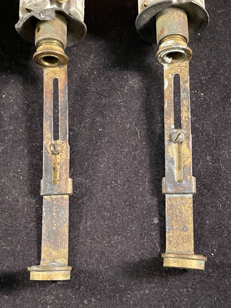 set of 5 antique adjustable medium base sockets