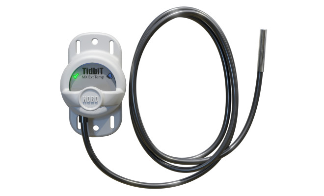 Onset HOBO MX2205 Bluetooth TidbiT External Temperature Data Logger
