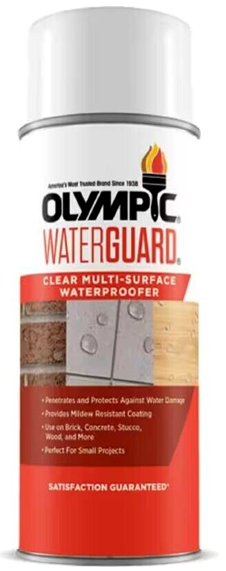 Olympic WaterGuard Clear Multisurface Waterproofer Spray - 11oz.